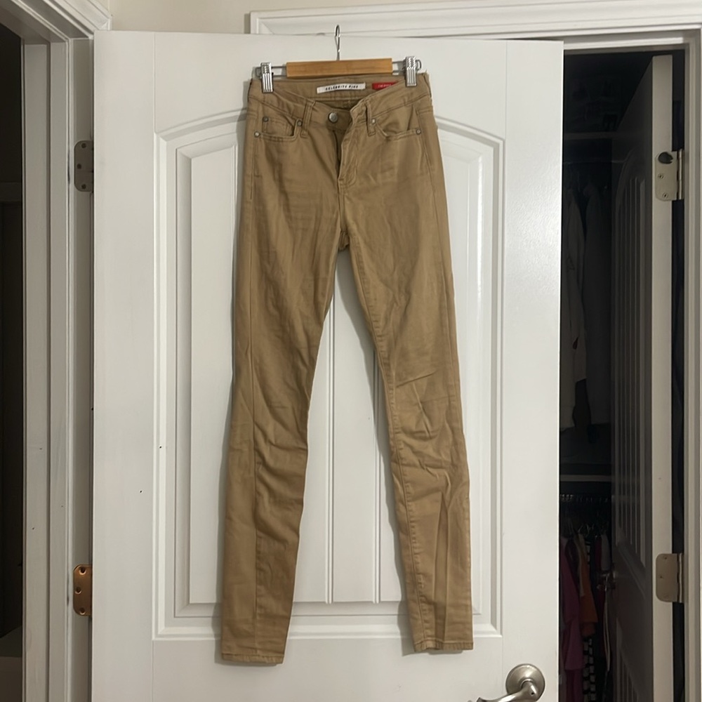Celebrity pink uniform pants/jeans